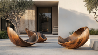 Καινοτόμα σχέδια σε καρέκλες εξωτερικού χώρου για μοντέρνους χώρους διαβίωσης