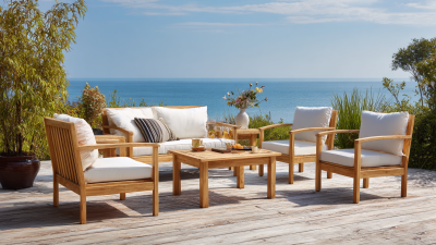 7 avantages incontournables du choix d'un ensemble de patio extérieur en teck pour vos besoins d'approvisionnement internationaux