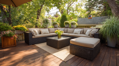 Meilleures stratégies pour maximiser vos ventes de meubles de jardin